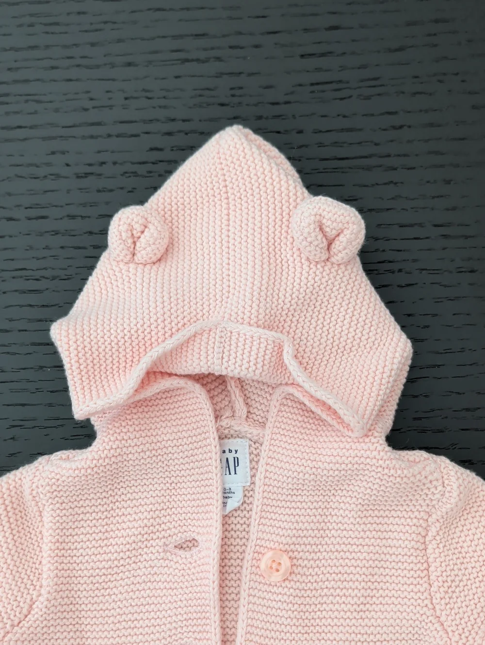 3 Piece Baby Girl 3M Lot Baby Gap Knit Sweater Pants Set Carter's Terry Robe